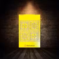 شابلون استنسیل ابعاد 50*35 کد HNC 13