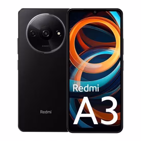 گوشی Xiaomi مدل Redmi A3 رم 4 ظرفیتE0001   128GBمشکی