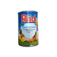 کمپوت کوکتل میوه های استوایی راد Rad وزن 565 گرم