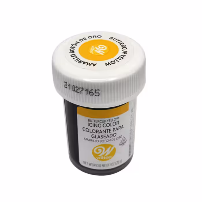 رنگ خوراکی ژله‌ ای زرد کره‌ای (Buttercup Yellow) ویلتون