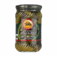 خیار شور درجه یک بهروز 660 گرمی