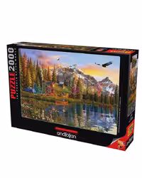 اسباب بازی پازل طرح خانه قدیمی