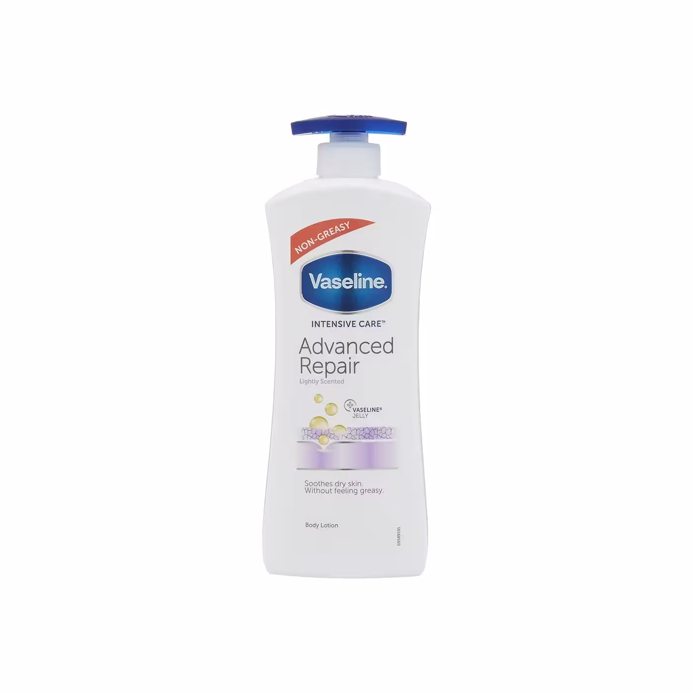 لوسیون التیام بخش پوست وازلین Vaseline Advanced Repair حجم 400 میل