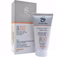 ضد آفتاب رنگی پوست خشک SPF 50 سانیورا