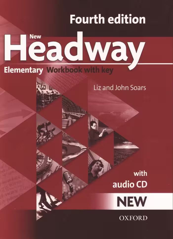 کتاب ( New Headway Elementary ( Workbook Fourth Edition Answer Keyهدوی المنتری