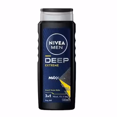 شامپو سر و بدن مردانه نیوآ مدل Deep Extreme حجم 500 میل