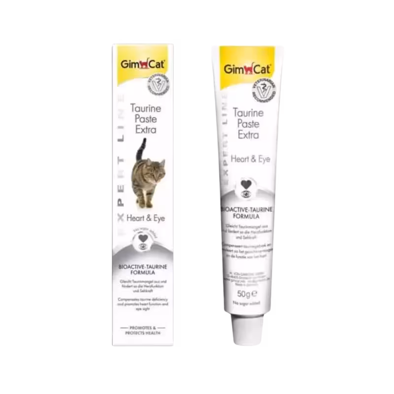 خمیر گربه بالغ مدل Taurine Paste تائورین برند Gim Cat جیم کت 50 گرمی