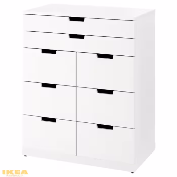 دراور 8 کشوی مدل NORDLI | برند ایکیا | ارسال 5 روز کاری