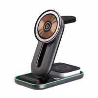 شارژر رومیزی مدل Magnetic 4in1 Wireless charger A8 - کالاوما