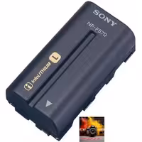 باتری دوربین سونی اصلی Sony NP-F570 Camera Battery { درجه یک }