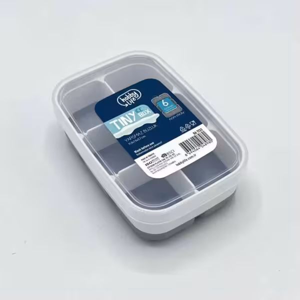 هوبی لایف - قالب یخ سیلیکونی کوچک طوسی 031133