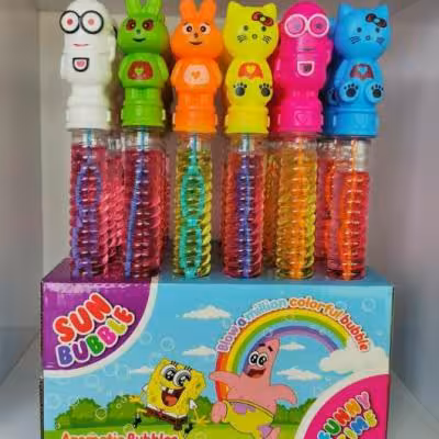 حباب ساز کله عروسکی بزرگ بطول  37 سانت