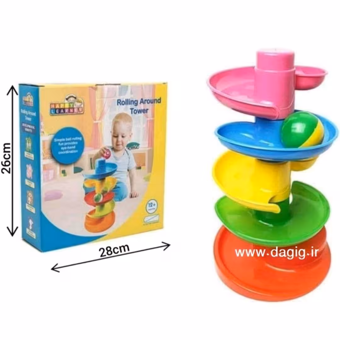 رولینگ برج توپ دار 4طبقه