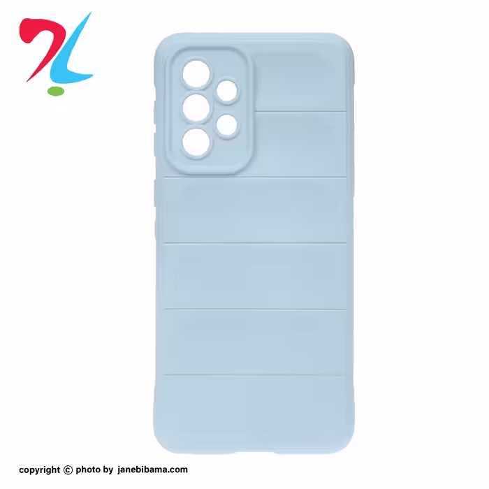 گارد پافر داخل موکت اورجینال سامسونگ مناسب برای samsung a33-رنگ آبی آسمانی