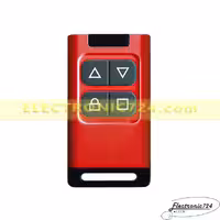 ریموت کنترل چهار کانال بلوتوثی 433 قرمز مشکی