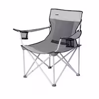 صندلی کمپینگ کر Core Mesh Quad Chair Grey/Silver
