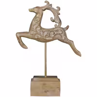 مجسمه دکوری طرح گوزن کد LO-PH-DTD-70011GR
