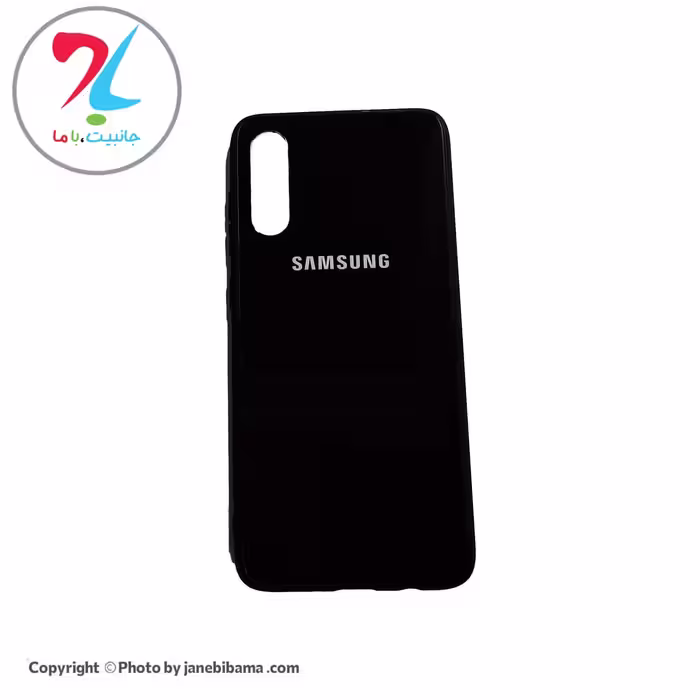 قاب گوشی سامسونگ Samsung A70S مدل پشت گلس - مشکی