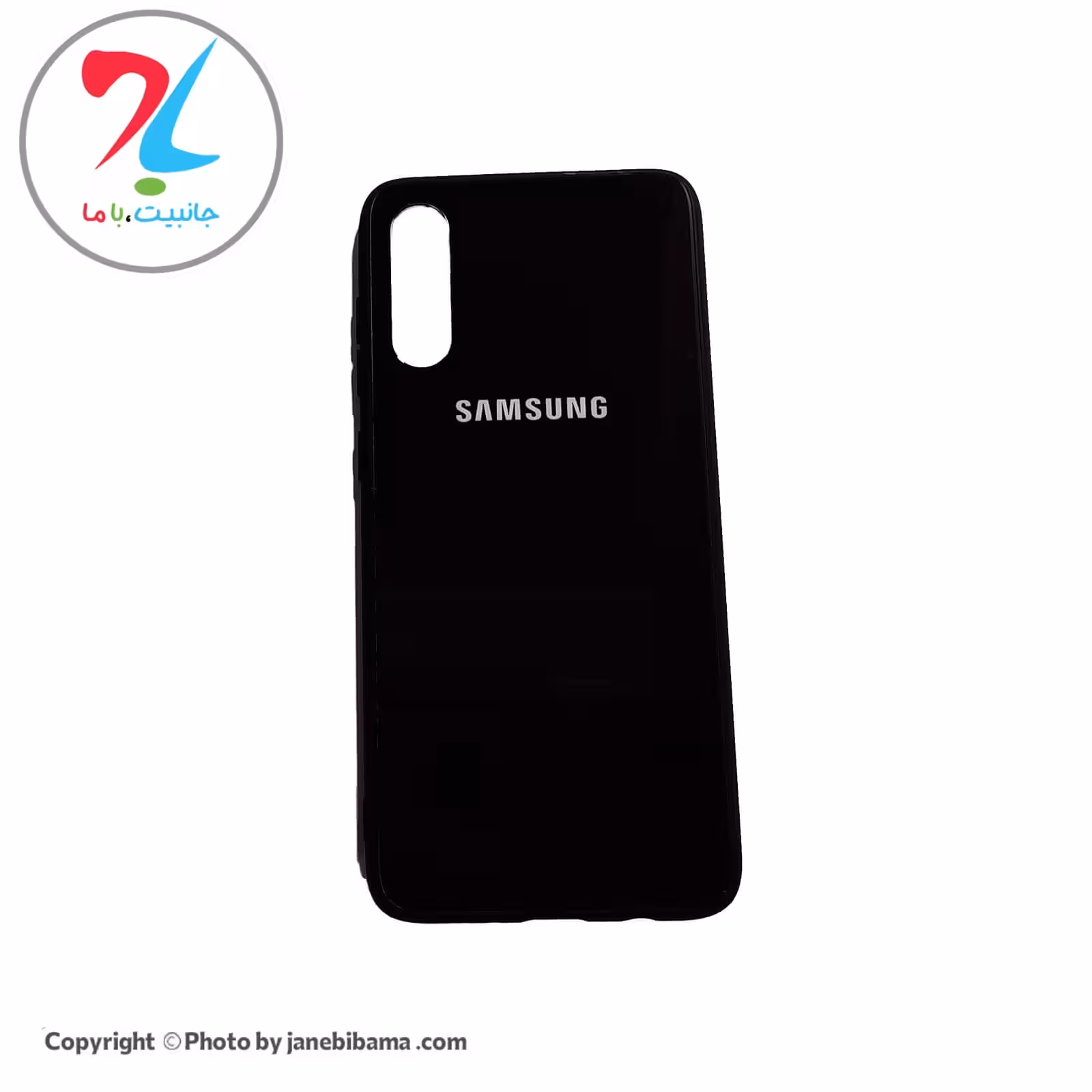 قاب گوشی سامسونگ Samsung A70S مدل پشت گلس - مشکی