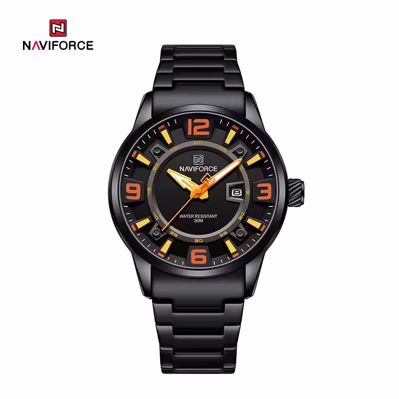 ساعت مچی مردانه نیوی فورس Naviforce NF 8044 B/O/B