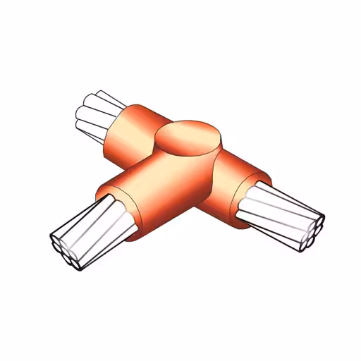 قالب جوش اتصال سه راه انشعاب "T" شکل (CC-TH)