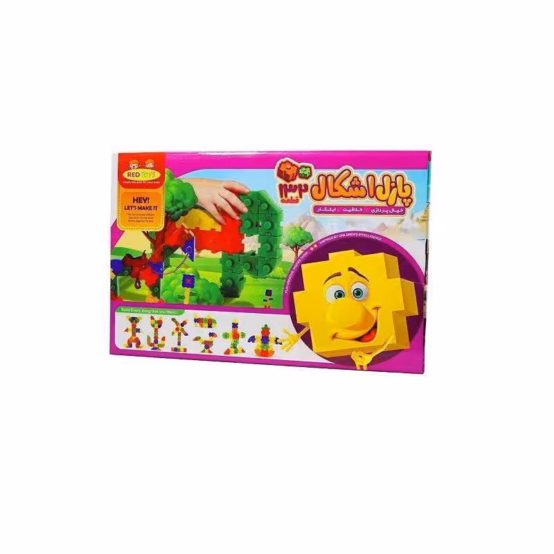 بازی فکری پازل اشکال 132 قطعه