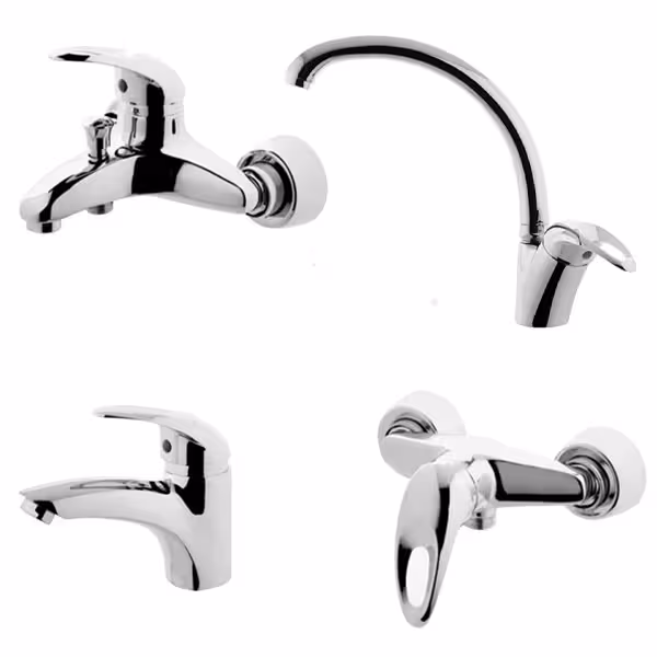 ست شیرآلات البرز روز مدل مرجان