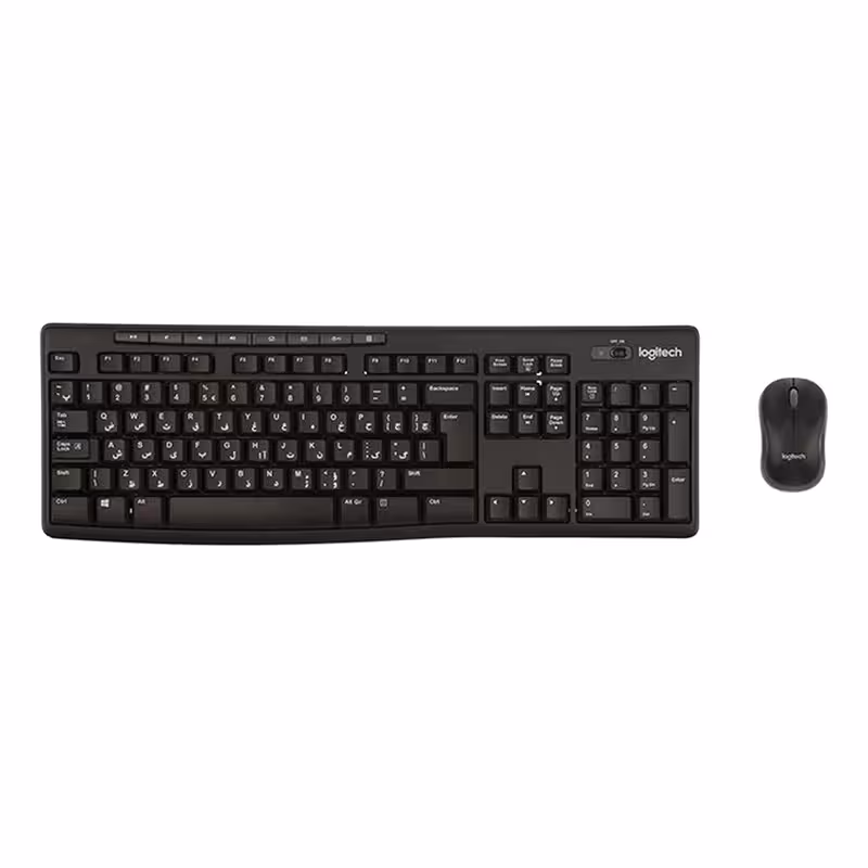 کیبورد و ماوس بیسیم لاجیتک مدل MK270 | کالا مکس