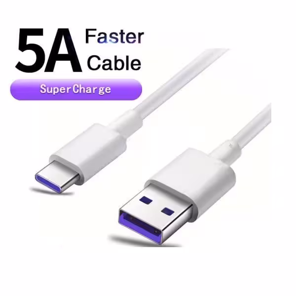 خرید کابل تبدیل USB به Type-C فست شارژ طول 1متر- بهاری موبایل