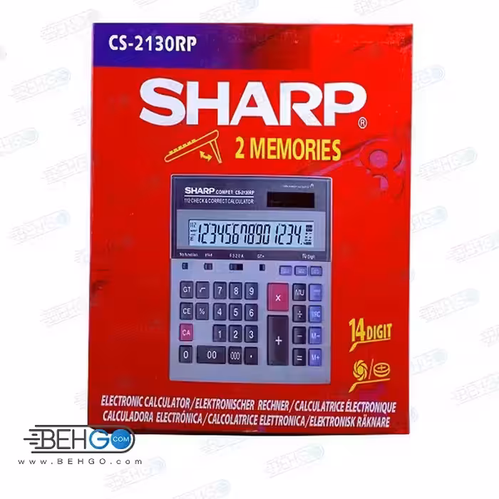 ماشین حساب شارپ مدل CS-2130RP