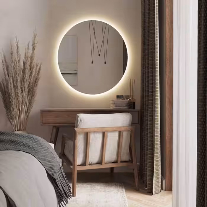 آینه الف طرح گرد کد BA-70