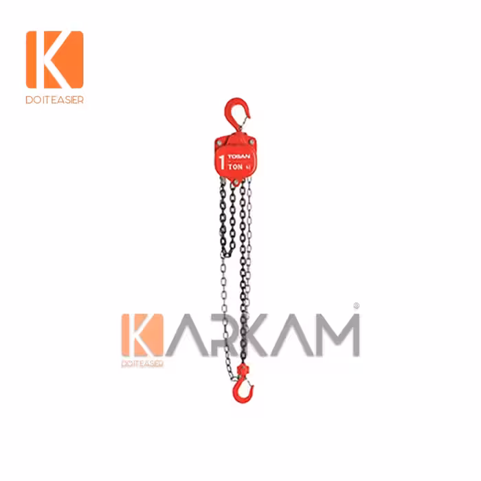 جرثقیل زنجیری 1 تن تک زنجیر 2010CB توسن