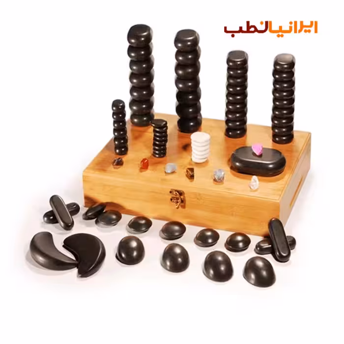 ست سنگ ماساژ ریلکس 76 عددی Relax