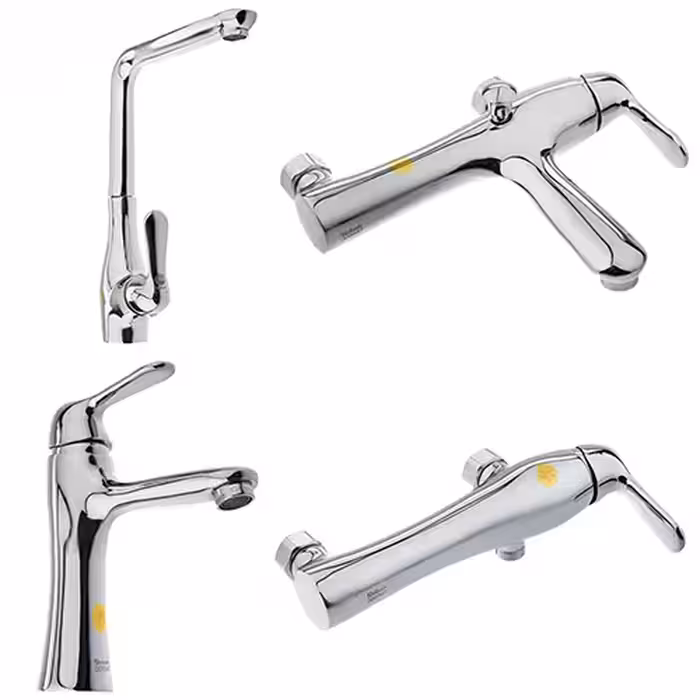 ست شیرآلات شیبه مدل ماهان کروم(ارسال رایگان)