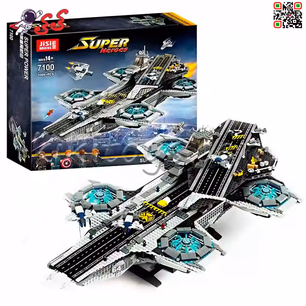 لگو سفینه شیلد اونجرز ابر قهرمانان SHELL Avengers برند دکول Jisi 7100