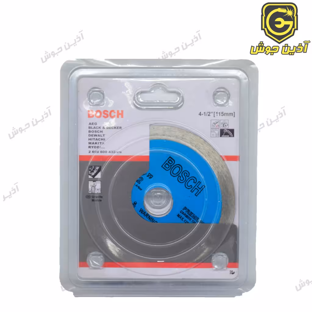 صفحه سرامیک بر 115 م.م بوش Bosch