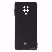 قاب سیلیکونی محافظ لنزدار High copy مناسب برای Xiaomi Note9s-مشکی