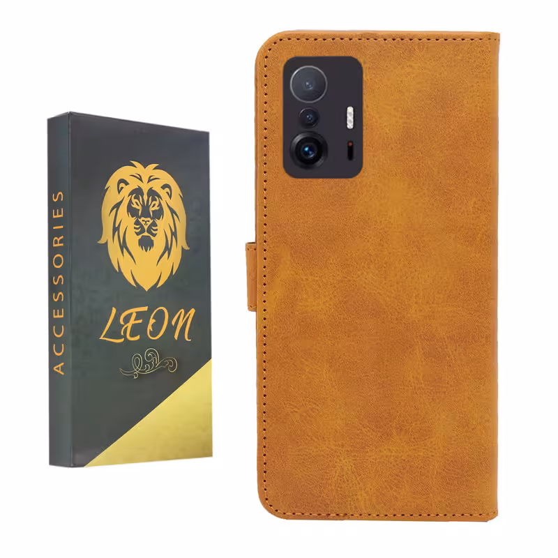 کیف کلاسوری لئون مدل Bersa مناسب برای گوشی موبایل شیائومی Mi 11T / Mi 11T Pro | کالا مکس