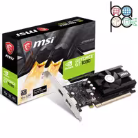 کارت گرافیک MSI GT 1030 LP OC 2G