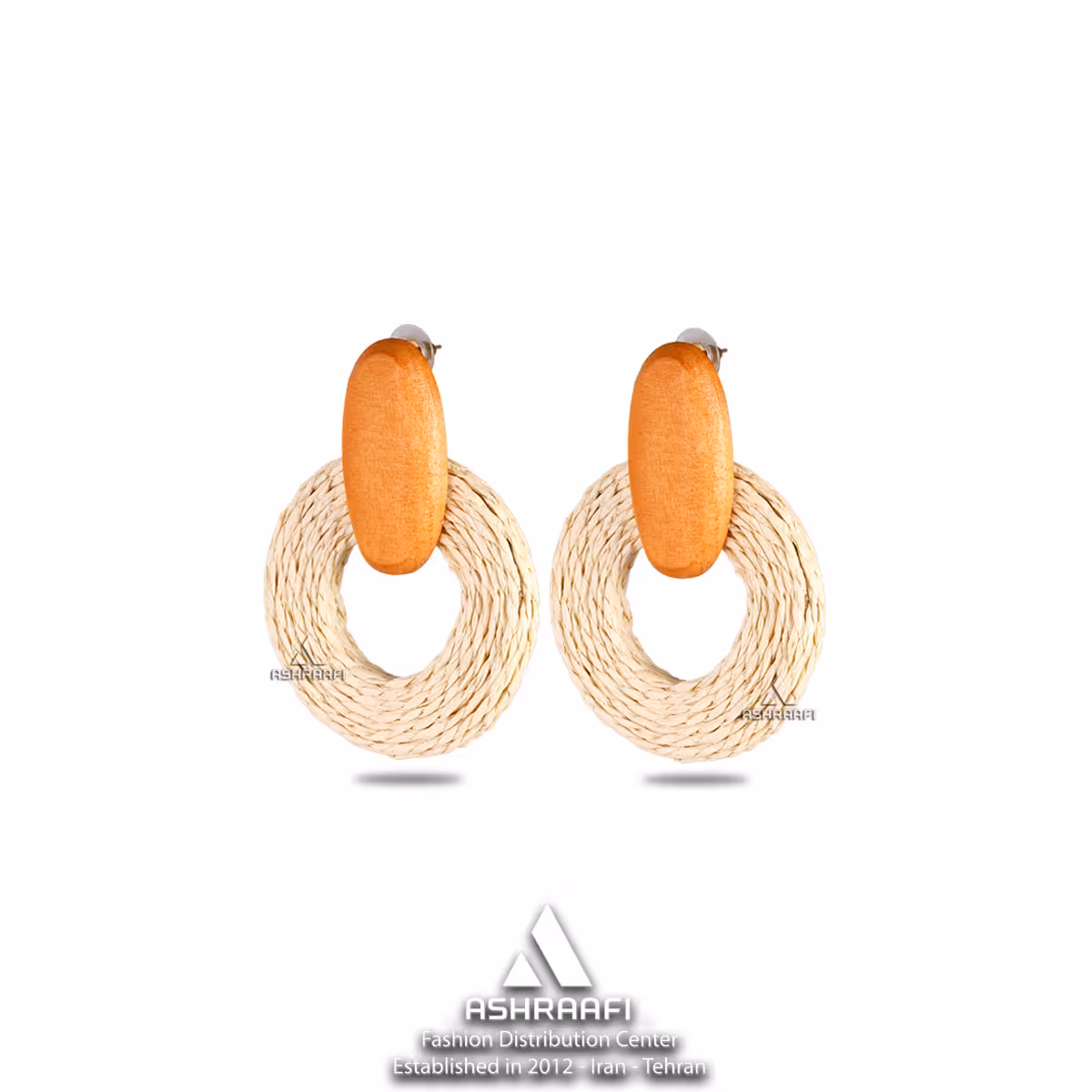 گوشواره کنفی Hemp Earrings C3