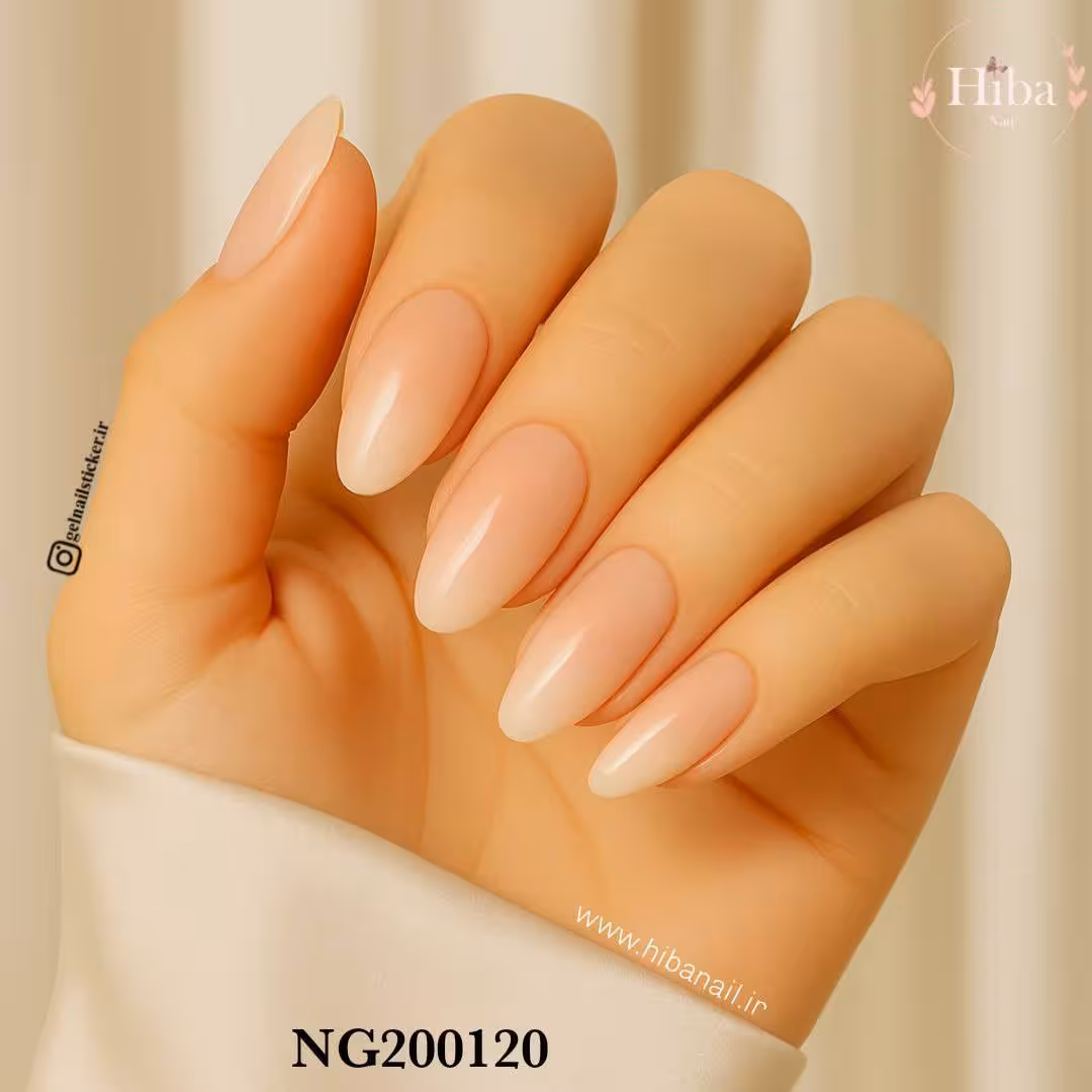 استیکر ژله ای کاشت ناخن (نیل رپ)_کد NG200120