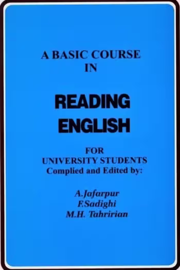 کتاب A Basic Course in Reading English