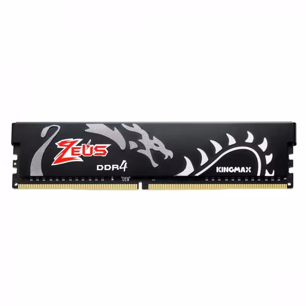 رم دسکتاپ DDR4 تک کاناله 3000 مگاهرتز KINGMAX ZEUS DRAGON ظرفیت 8 گیگابایت