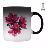 ماگ حرارتی روزپرداز طرح گل سرخ کد 400058