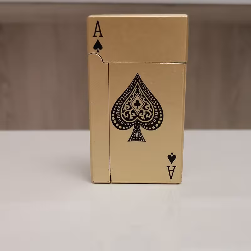 فندک فلزی بشکنی  طرح زیبا  شعله کوره ای کیفیت فوق عالی