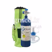 کپسول اکسیژن آلومینیومی کیف دار 2.5 لیتری بلور BLUER ساخت چین - فروشگاه تجهیزات پزشکی جی مِد