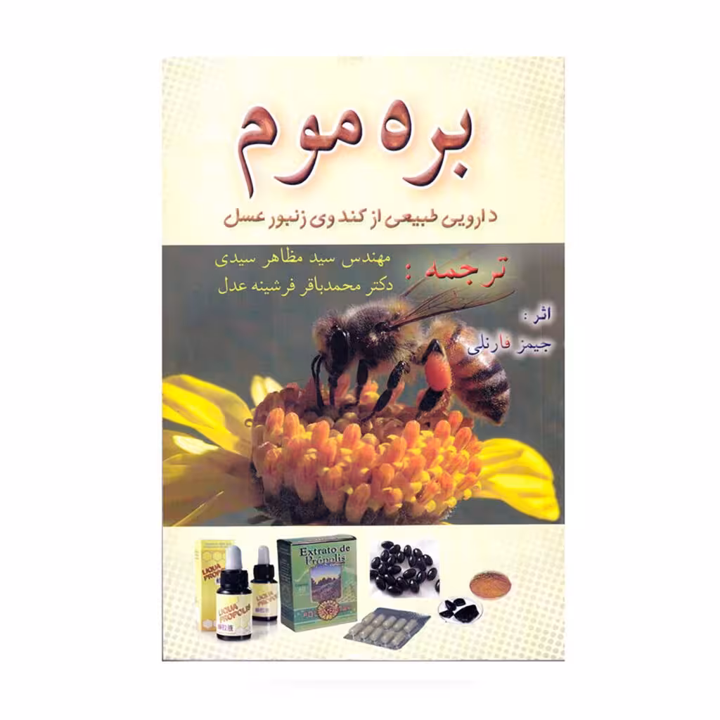 بره موم دارویی طبیعی از کندوی زنبور عسلPropolis a natural medicinal from the bee hive
