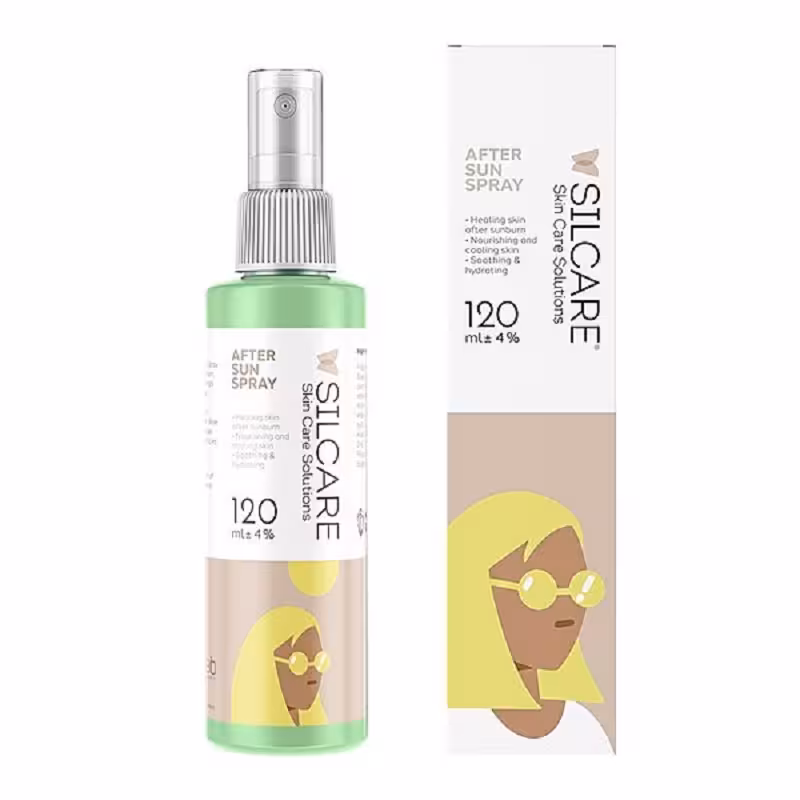اسپری مرطوب کننده مناسب برای بعد از آفتاب سیلکر 120 میل