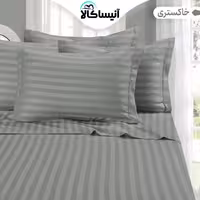 سرویس ملحفه آنیسا مدل هتلی کد H دو نفره 3 تکه