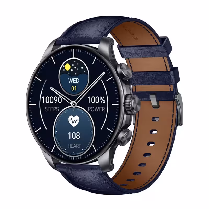 ساعت هوشمند 47 میلی متری گلوریمی مدل GX CLASSICFIT (LIMITED EDITION) بند چرمی | کالا مکس